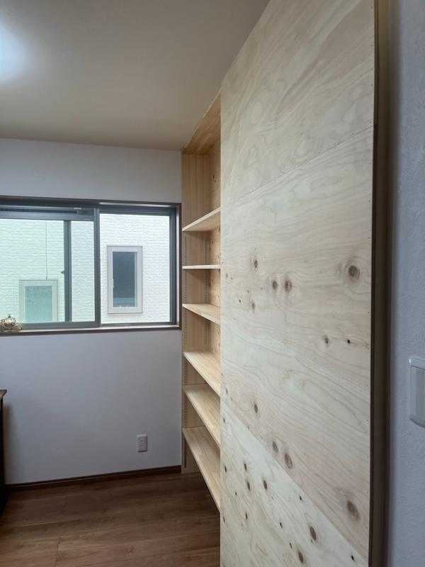 高槻市子供部屋に壁を設置するリフォームーリフォーム後