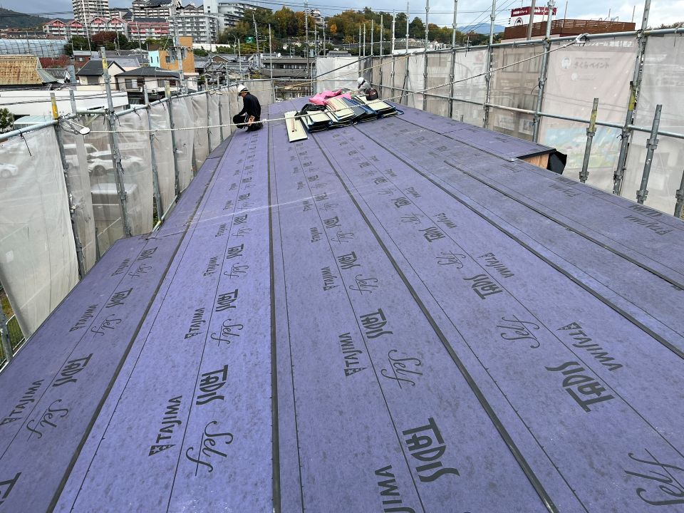 高槻市サイクルショップさとう店舗屋根工事