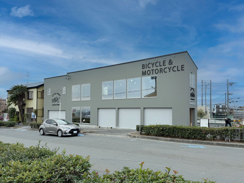 サイクルショップさとう店舗工事