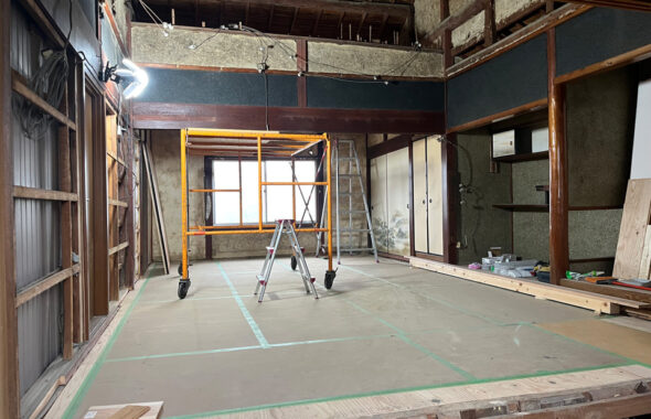 高槻市築80年古民家リノベーション